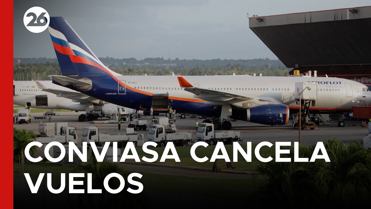 🚨 URGENTE - VENEZUELA | Conviasa cancela vuelos a Cuba y a Nicaragua por el bloqueo de EEUU