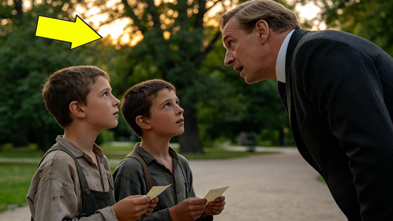 „Schreib unserer Mutter im Himmel!“ – Die Bitte der Zwillinge rührt den Millionär