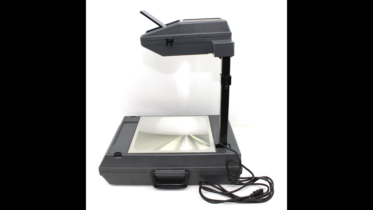 3M 2000 AG Overhead Projector Portable Briefcase