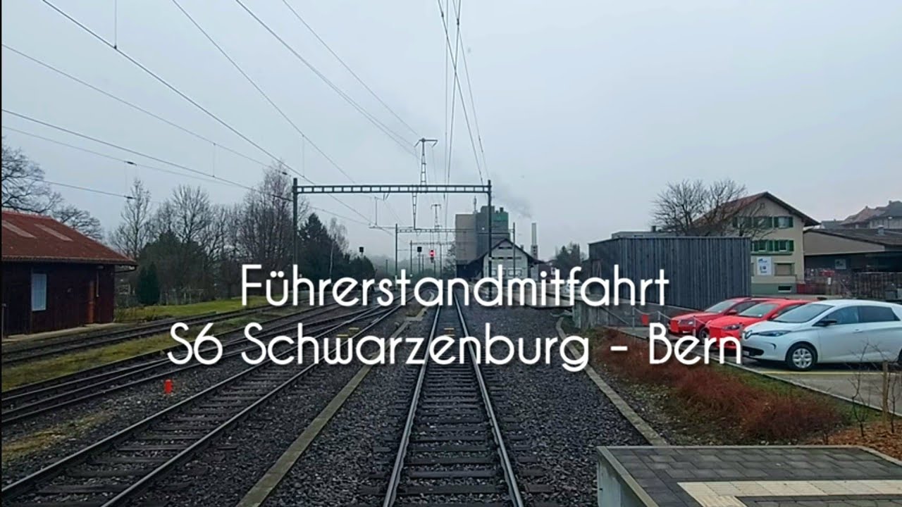 BLS RABe 515 Führerstandsmitfahrt, S6 von Schwarzenburg nach Bern. Inkl. 🚨Gestörter Bahnübergang🚨
