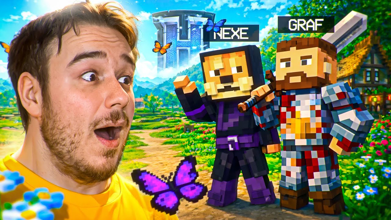 Dołączyłem Na NAJWIĘKSZY SERWER HYTALE YOUTUBERÓW!