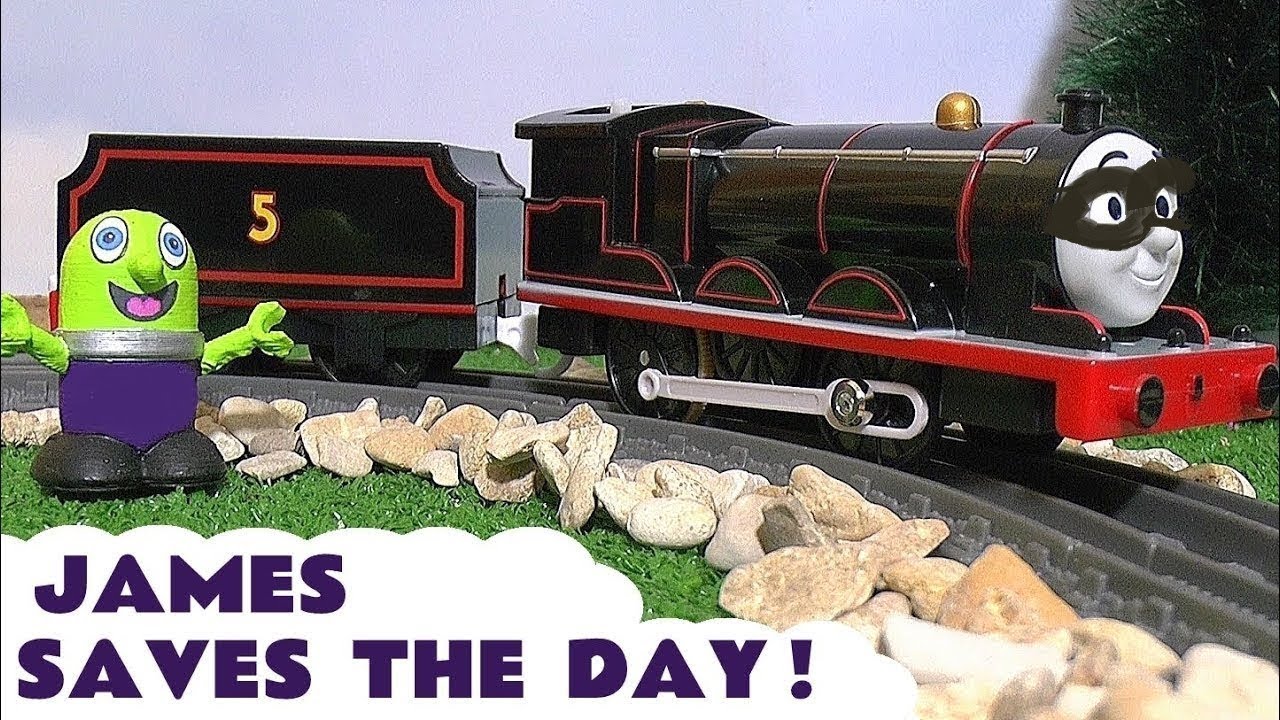 James The Toy Train Saves The day