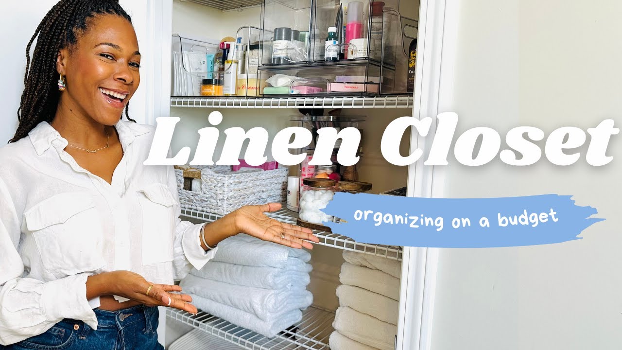 Organizing My Life! Linen Closet Makeover on a Budget