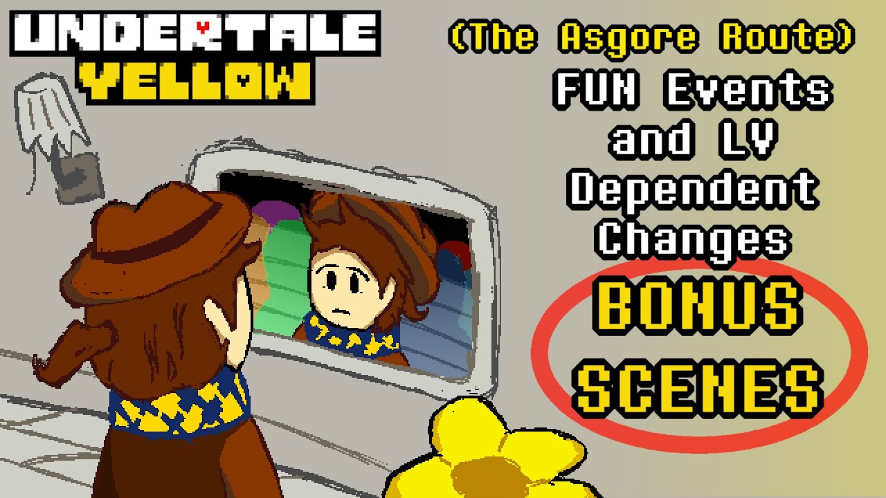 Undertale Yellow: True Neutral (The Asgore Ending) (Bonus Scenes)