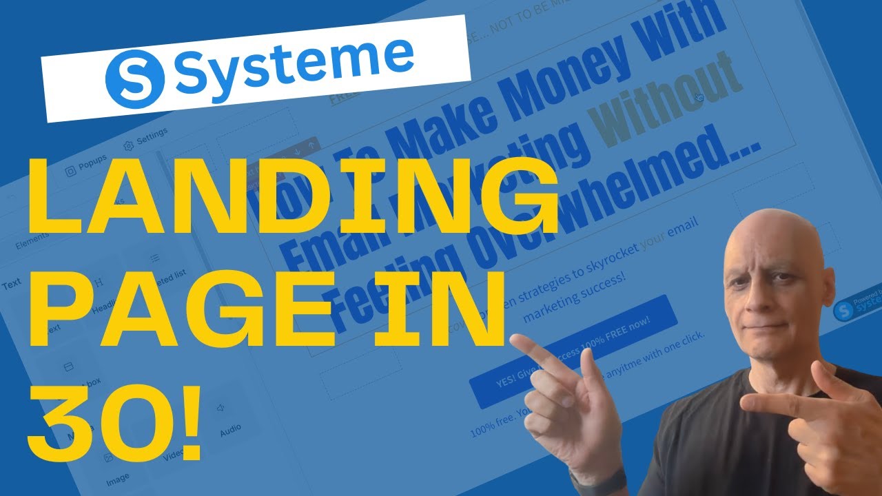 Create a Simple Opt-in Page Using Systeme.io in minutes