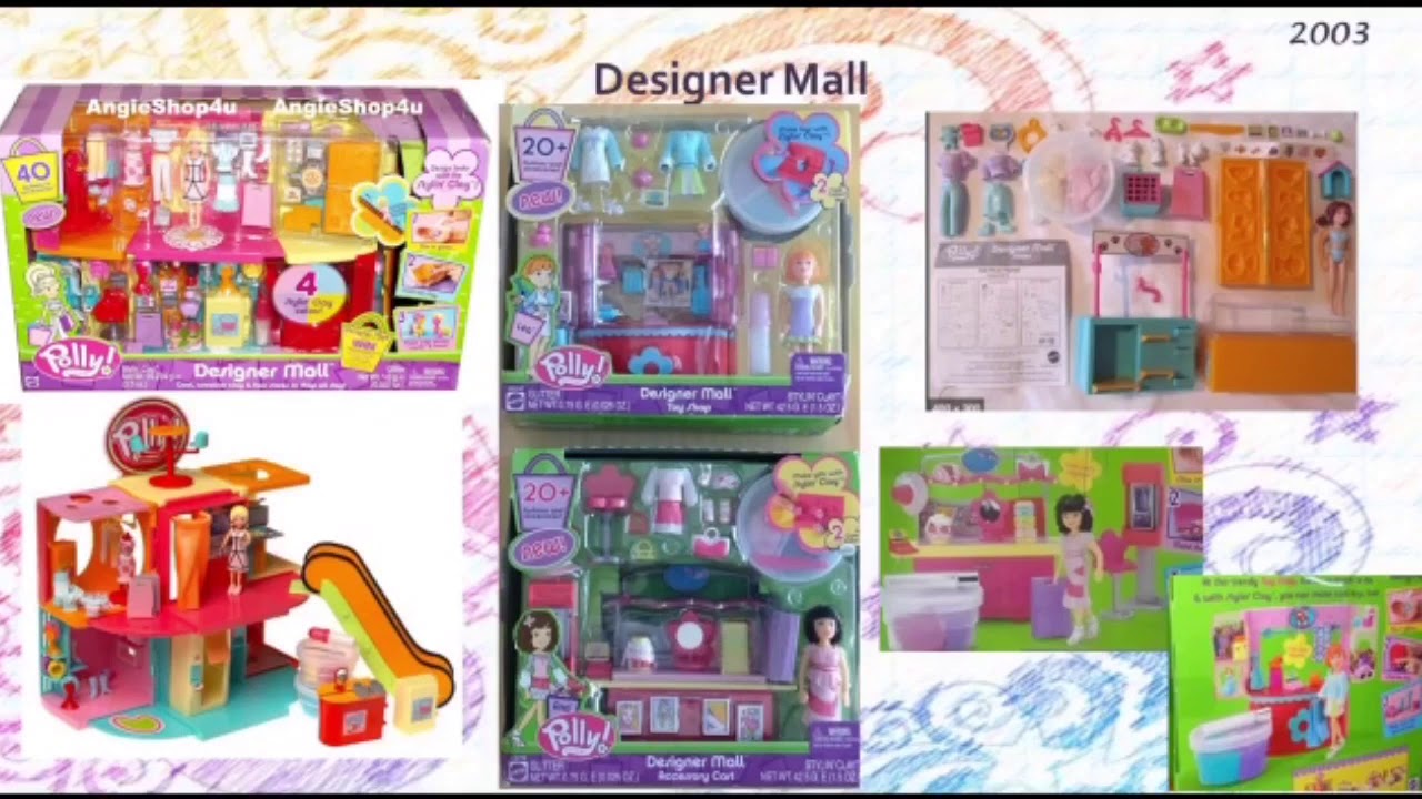 All Polly Pockets produced (2000-2007) - without “click” ones