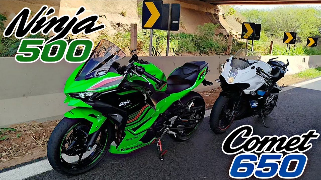 NINJA 500 DO SONIC VS COMET 650 | O ACELERO MAIS ESPERADO ACONTECEU!