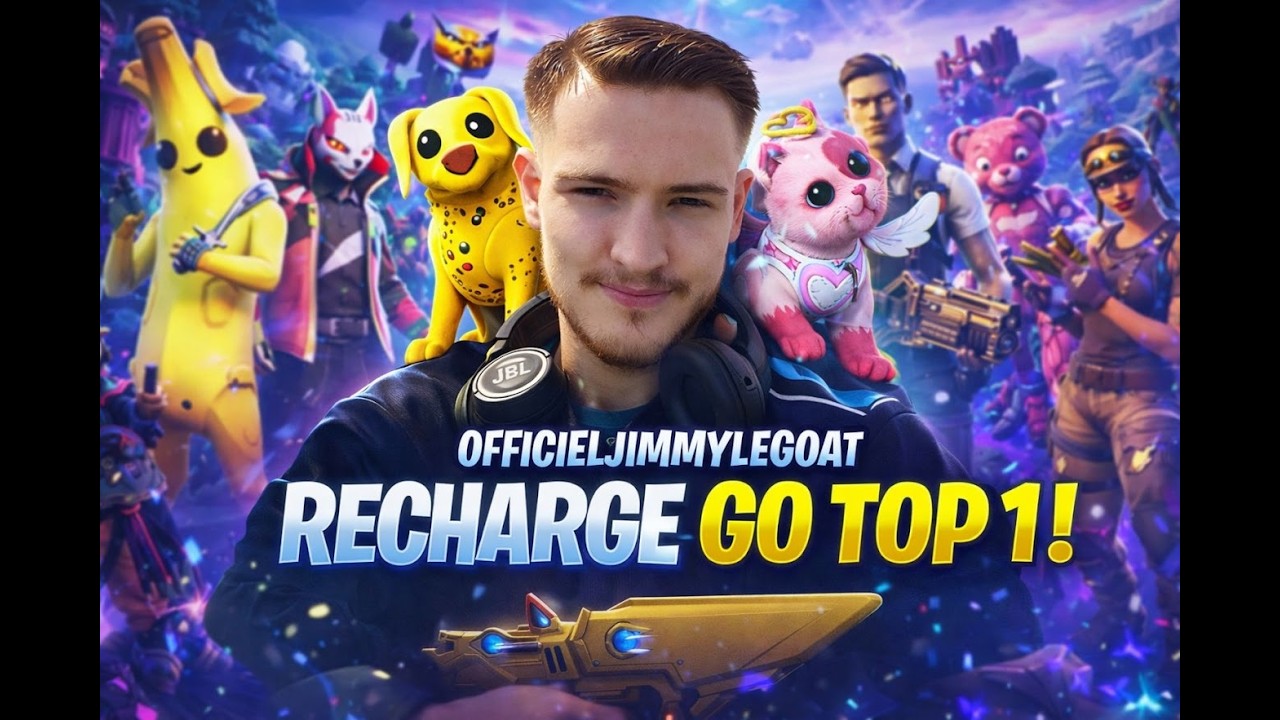 Live fr  Fortnite venes joué go