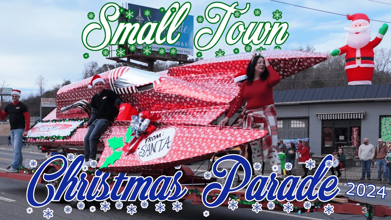 A Small Town Christmas Parade in 4k - Seymour, TN 2024