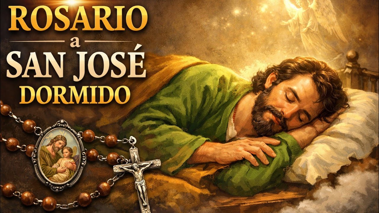 Rosario a San José Dormido 🙏Dios obra mientras descansas