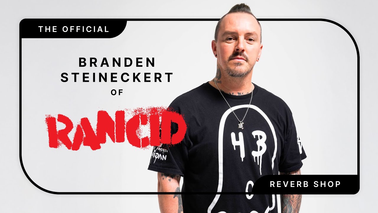 Branden Steineckert of Rancid is Selling a Ton of Gear on His Reverb Shop