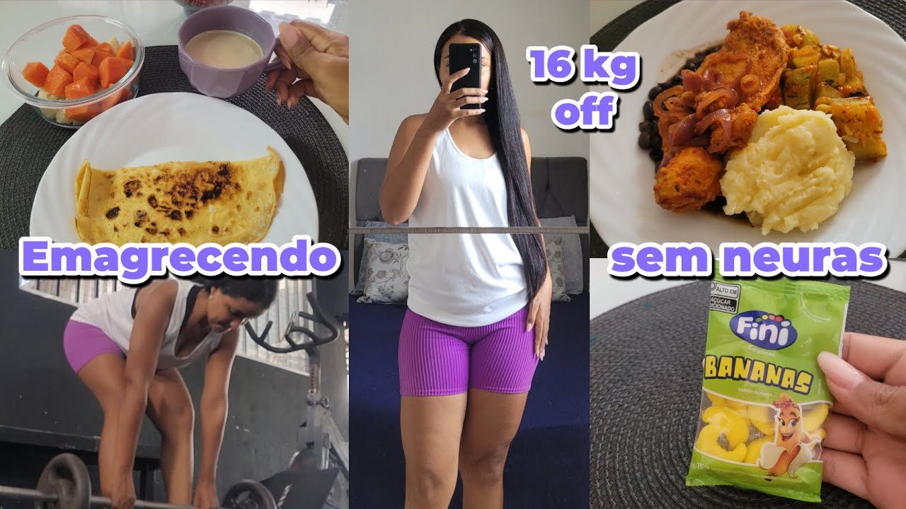 EMAGRECIMENTO SEM NEURAS/ FICO MUITO FELIZ COM OS MEUS RESULTADOS/ AINDA BEM QUE RECOMEÇEI/16 KG OFF