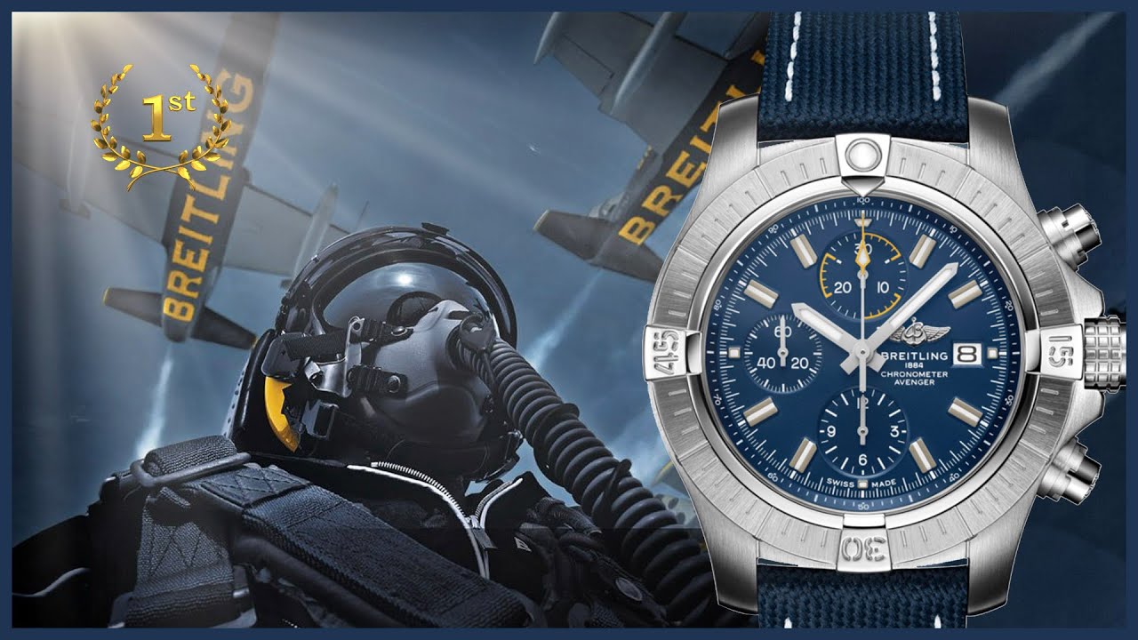 Часы Breitling Avenger Chronograph 45 mm / полный обзор часов!