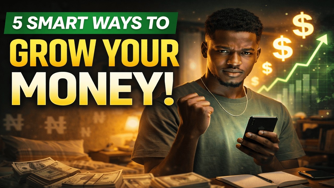 Stop SAVING ONLY! 5 Safe Places to GROW Your Money in Nigeria (2026 Guide)