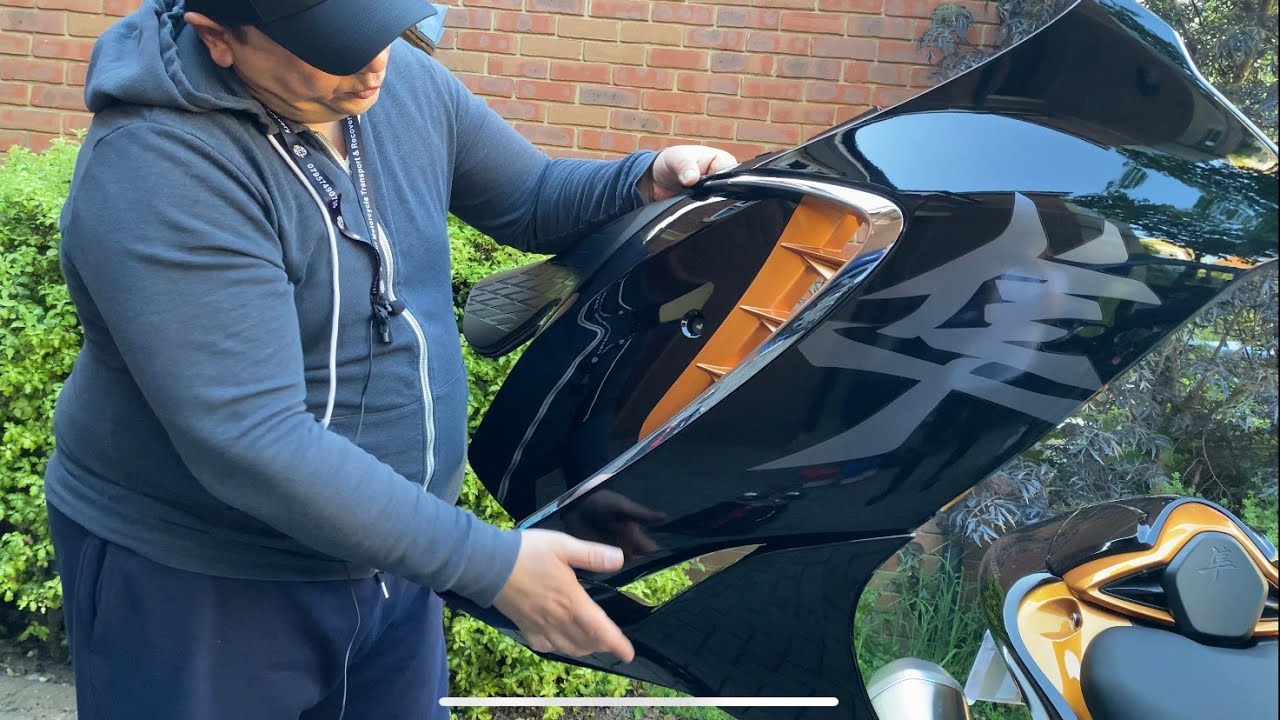 هايابوسا الجيل الثالث 2022 - إزالة الفيرينج الجانب الأيمن