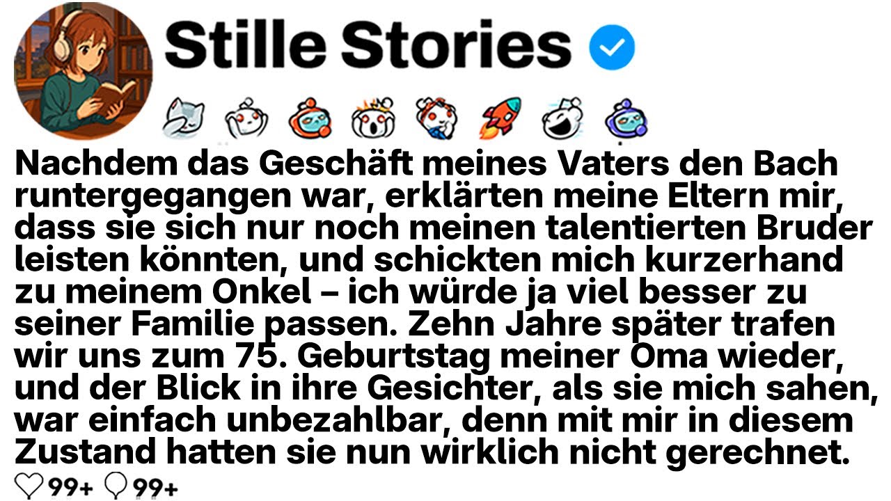 [KOMPLETT] Nach dem Niedergang von Papas Firma sagten meine Eltern, sie könnten nur noch…