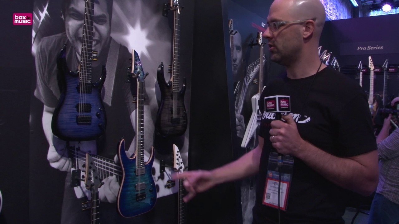 Jackson guitars line up - NAMM 2017