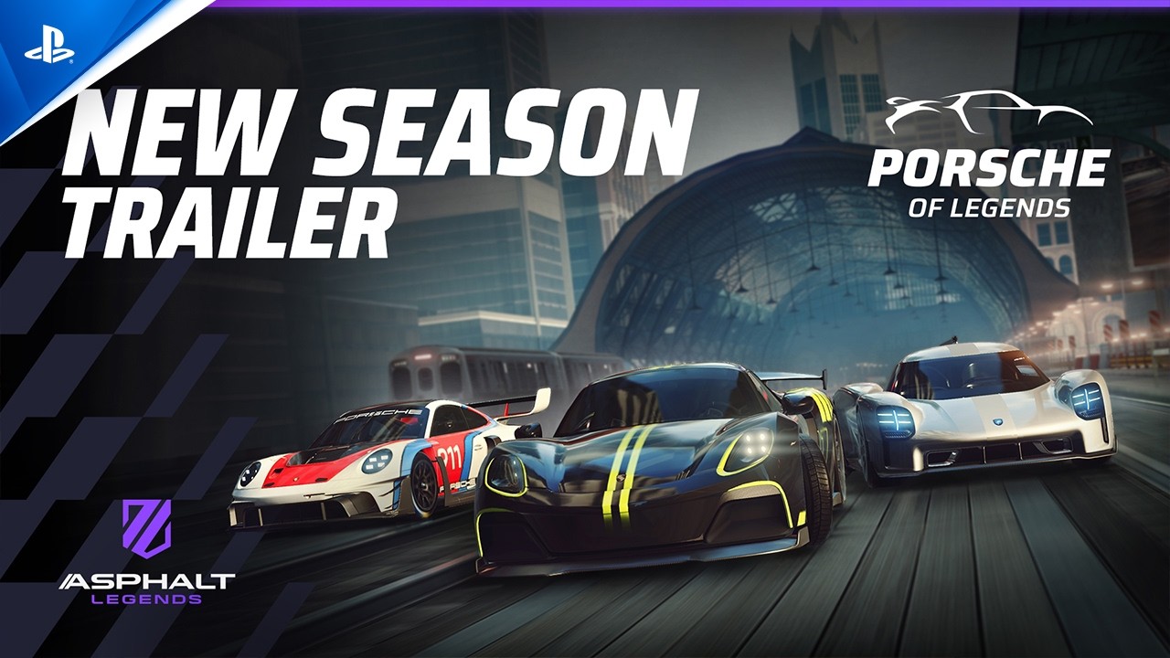 Asphalt Legends - Porsche of Legends Trailer | PS5 & PS4 Games