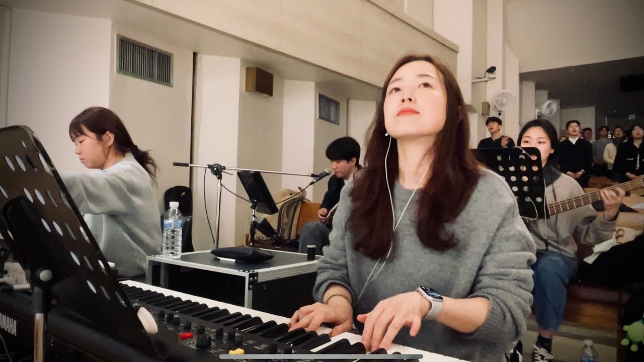 찬양 예배실황ㅣ청년부 찬양팀 ㅣ메인 건반 라이브 워십ㅣ목마른 사슴ㅣ은혜로만 들어가네ㅣ놀라우신 은혜ㅣ변찮는 주님의 사랑과ㅣ허망해 보이나ㅣ그때의 나는 ㅣ by PIANO SUNGJI