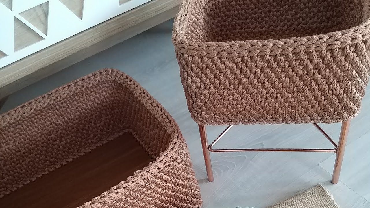 Daha Önce Hiç  Görmediğiniz Bir Model Bu Tabanlı Sepet Yapımı