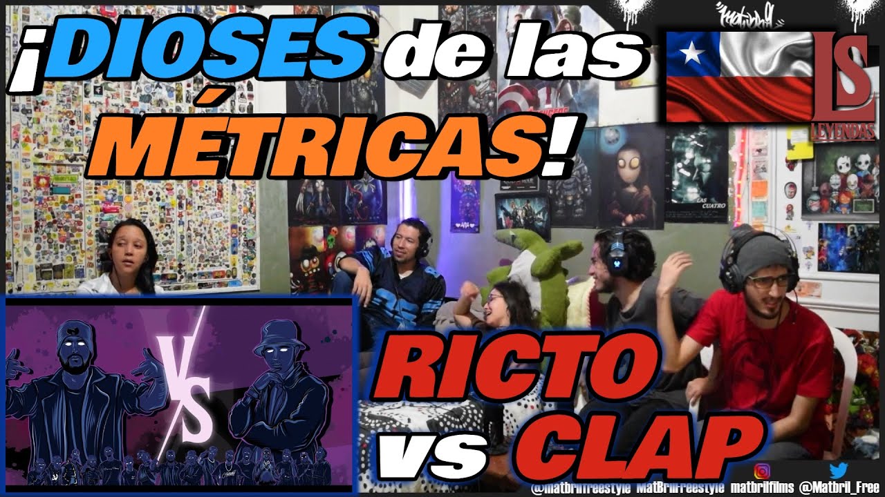 🔴COLOMBIANOS REACCIONAN a RICTO vs CLAP - ¡DIOSES de las MÉTRICAS! [LEYENDAS DEL FREE 2023]