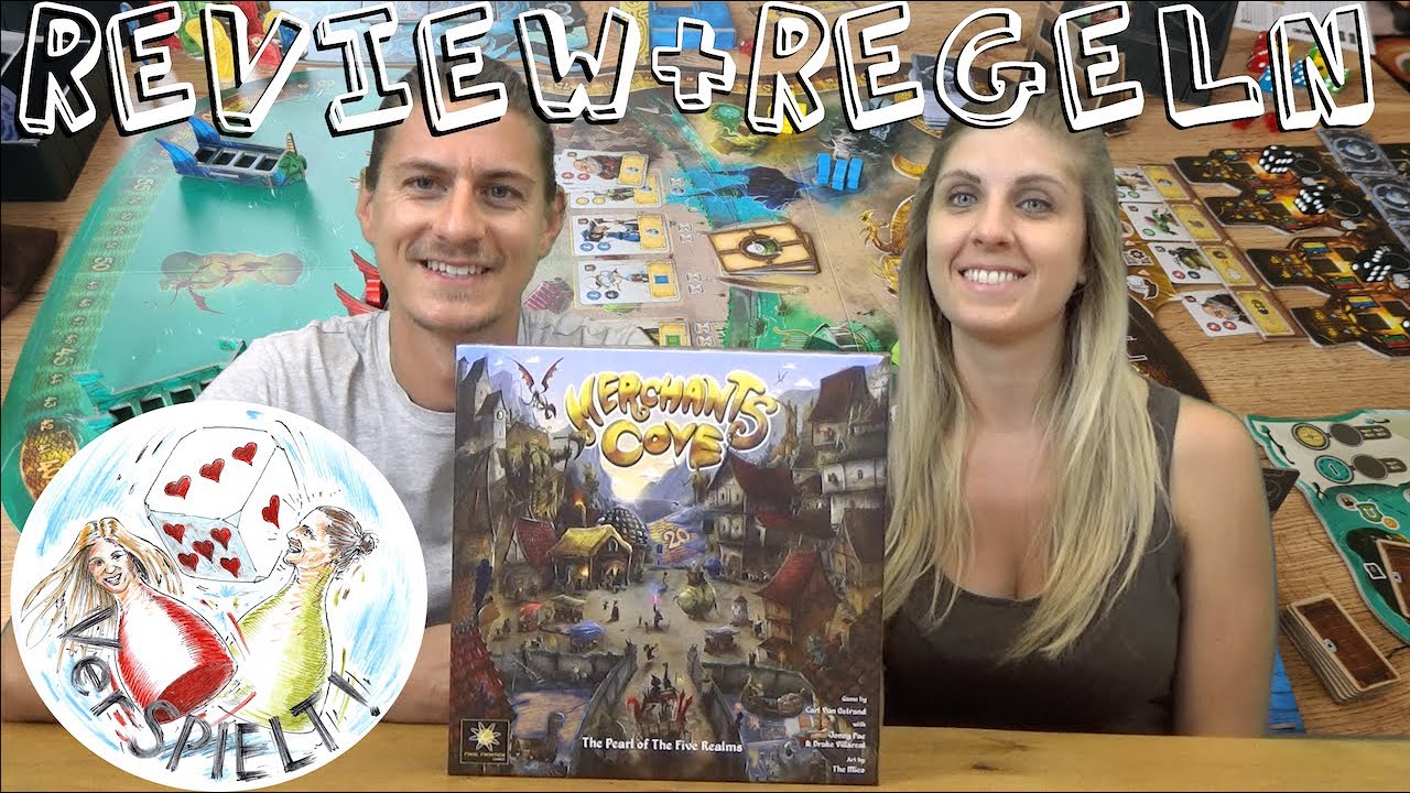 Alle Rollen erklärt! Merchants Cove mit Secret Stash Review + Regeln, asymmetrisches Spielerlebnis