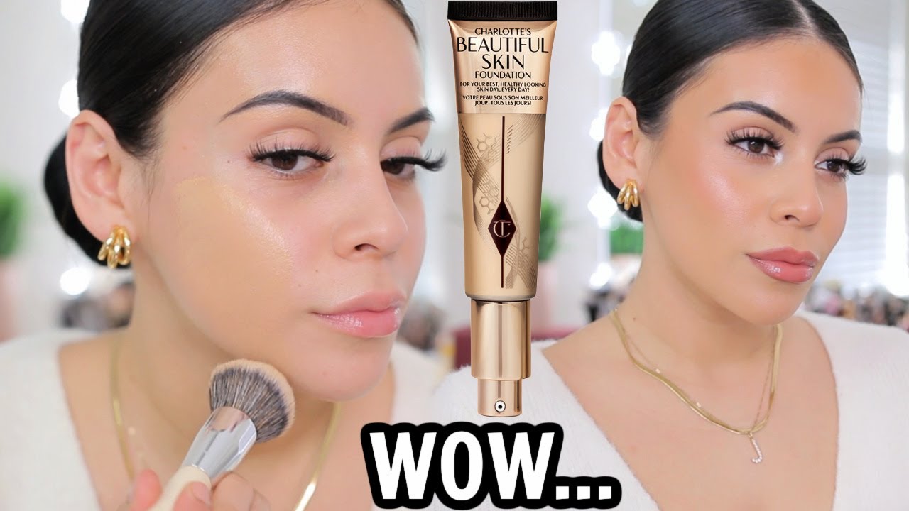 Тональный крем Charlotte Tilbury Beautiful Skin Foundation: тест на стойкость в течение 2 дней + ...