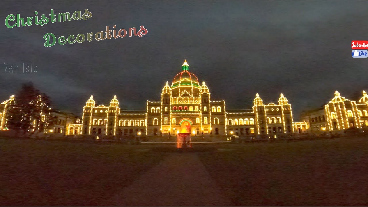 CHRISTMAS DECORATIONS VANCOUVER ISLAND | Happy Holidays 2020 | Victoria BC