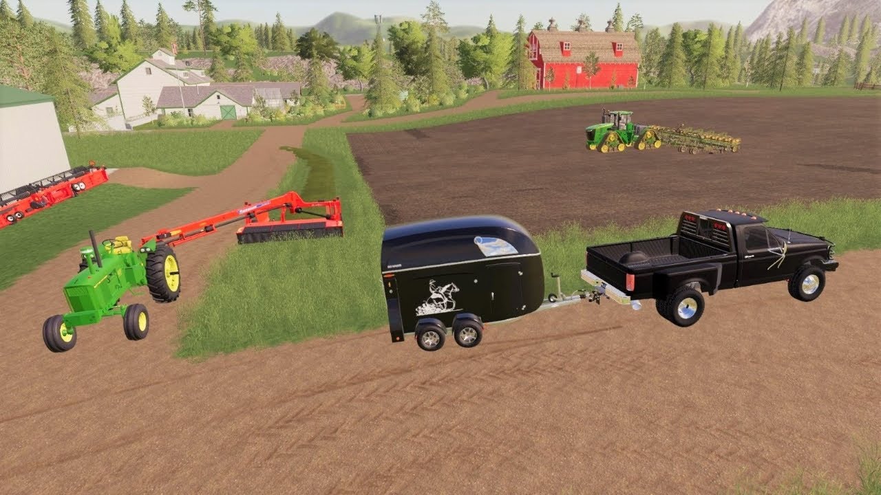Starting a race horse | Buying new truck and trailer | Suits to boots 10 | Farming Simulator 19