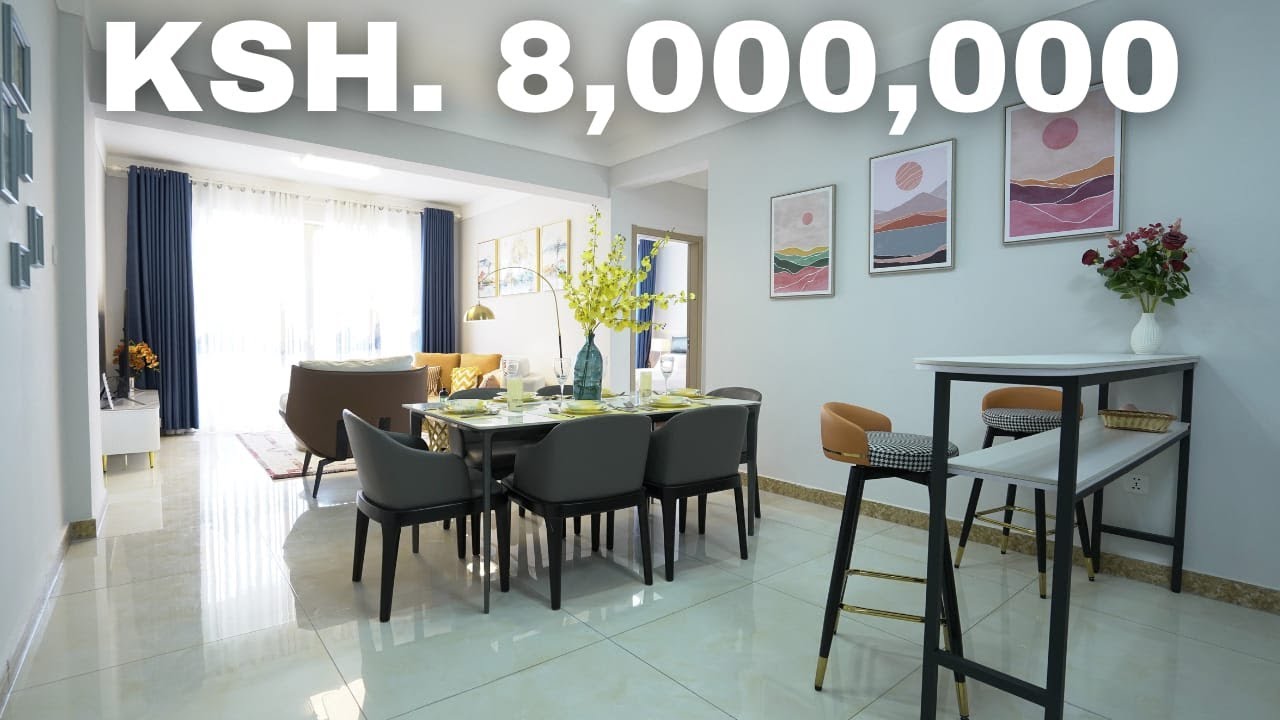Inside Ksh. 8,000,000 3 Bed + Dsq Apartment in Sabaki, Nairobi | Kenya