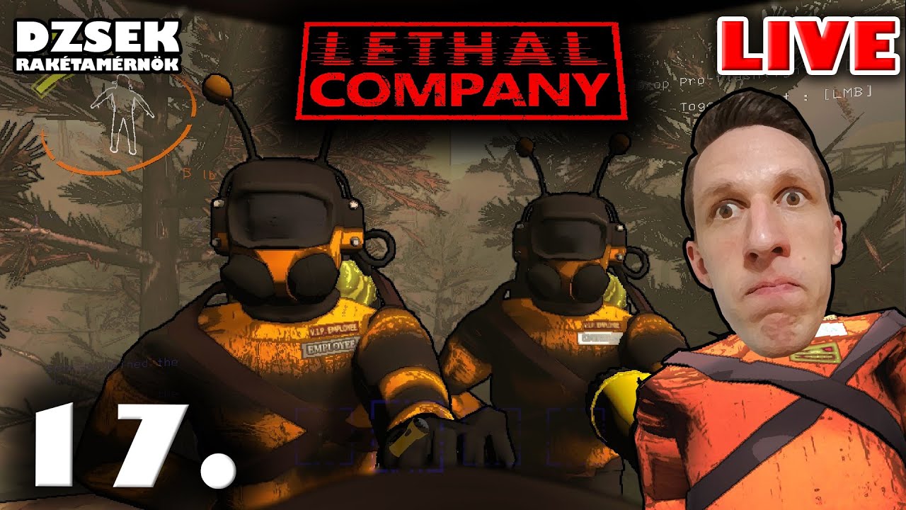 🔴 Lethal Company - 17. Rész - Irány az Artifice!