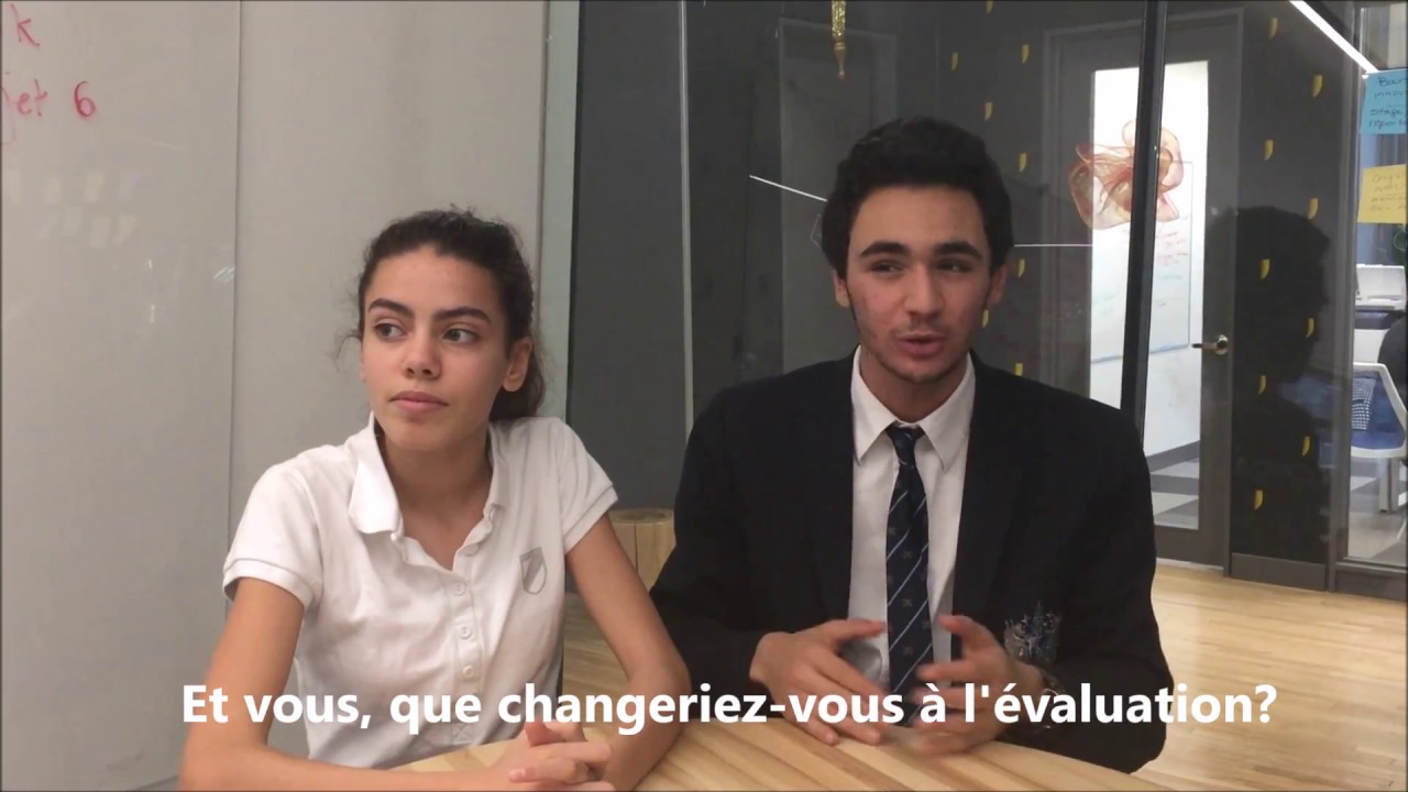 L'évaluation analysé par deux élèves