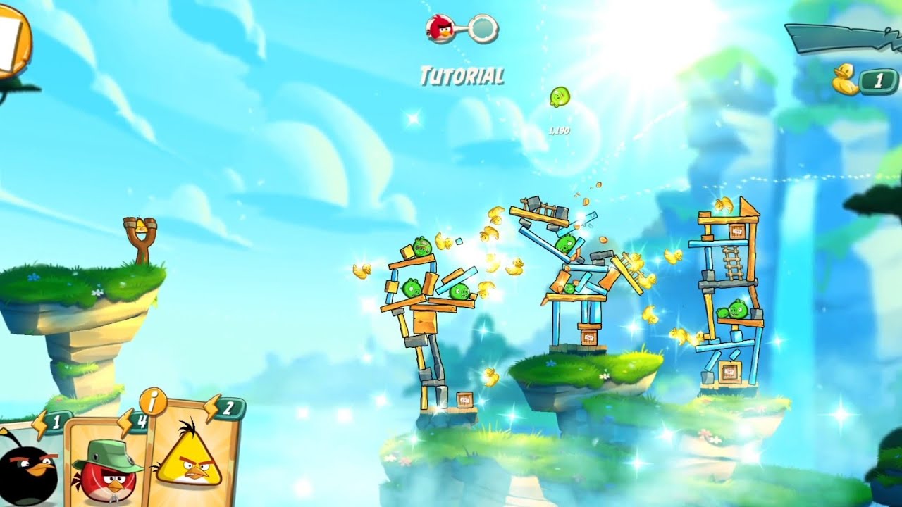 Angry Birds 2 Gameplay LAVEL 10 - 15 Boss Level #angrybirds2 #mobilegame 