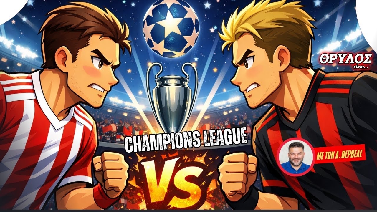 Live Streaming | ΘΡΥΛΟΣ είσαι… • Champions League με Ολυμπιακό ξανά…