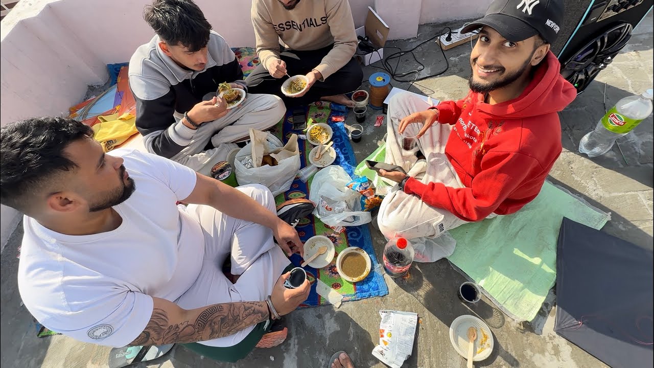 Basant panchmi 🪁🪁 2026of hoshiarpur | meeh ⛈️⛈️ny sbb khrb krta😭| only use thread 🧵|
