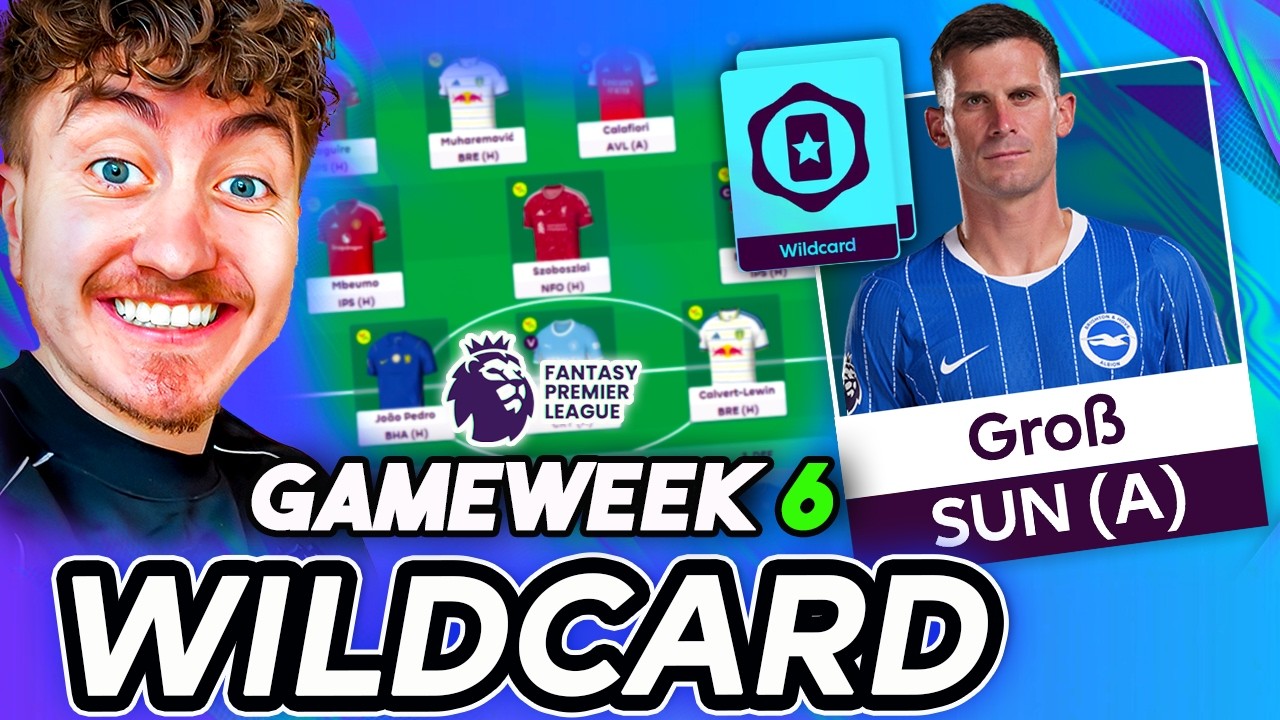 Я СОБРАЛ ИДЕАЛЬНЫЙ СОСТАВ ДЛЯ УАЙЛДКАРДА НА 6-Й ТУР! 👀 | Fantasy Premier League 2026/27