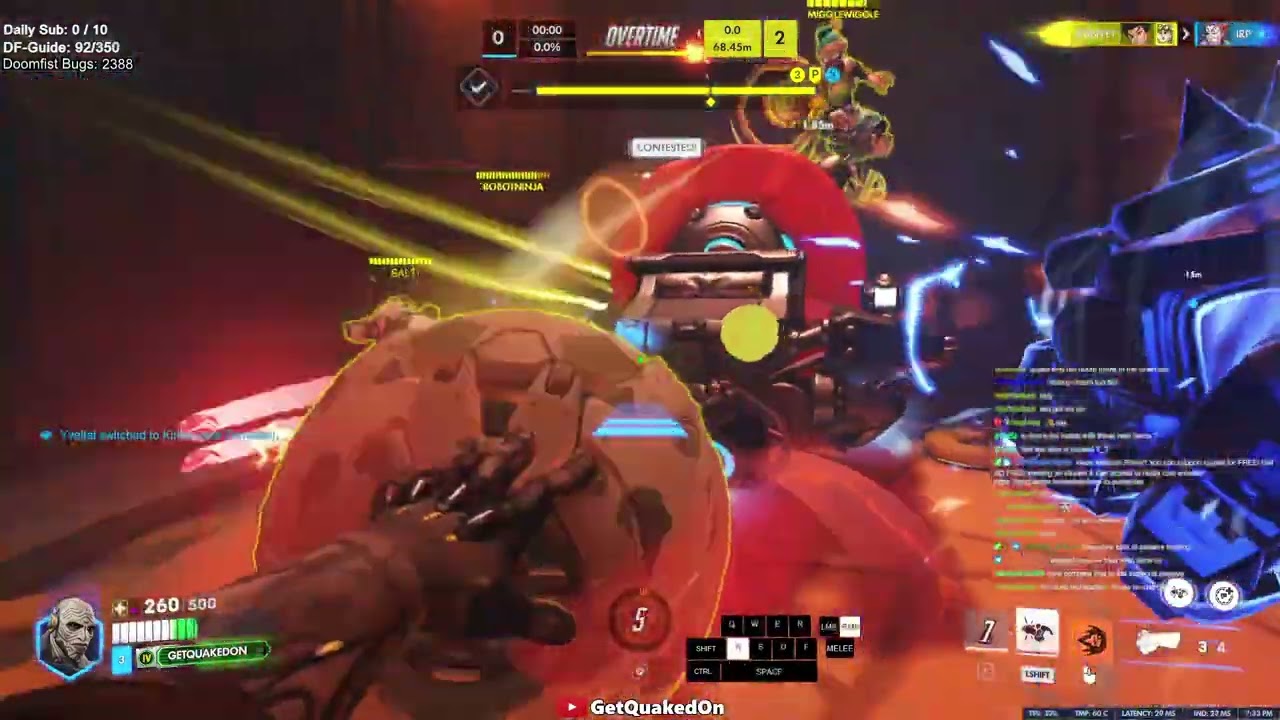 Overwatch New Season Rollout Doomfist God GetQuakedOn Popped Off On 6 vs 6 Mode