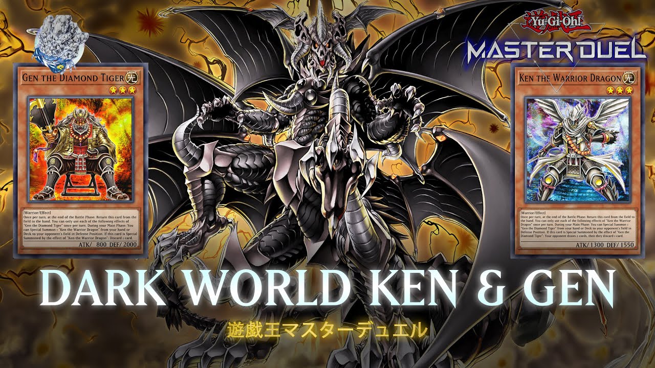 Dark World Ken & Gen - Grapha, Dragon Lord of Dark World / Ranked Gameplay [Yu-Gi-Oh! Master Duel]