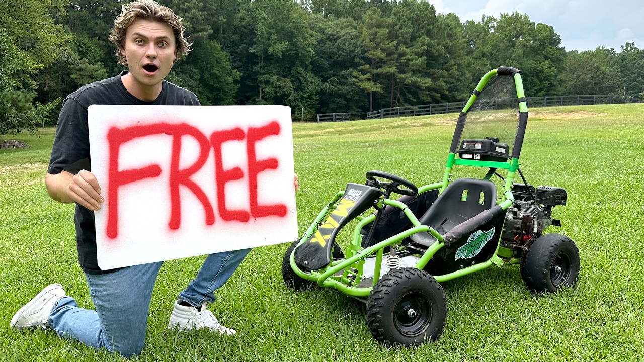 FREE GO-KART - SAVE or SCRAP?!