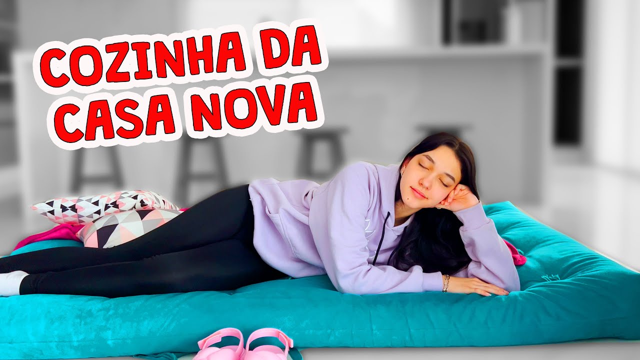 Passamos a Noite na Cozinha da minha CASA NOVA | Luluca