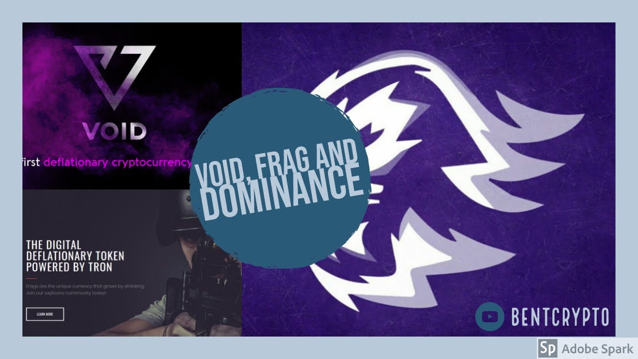 FRAG Tickets, VOID Staking | Deflationary TRX!