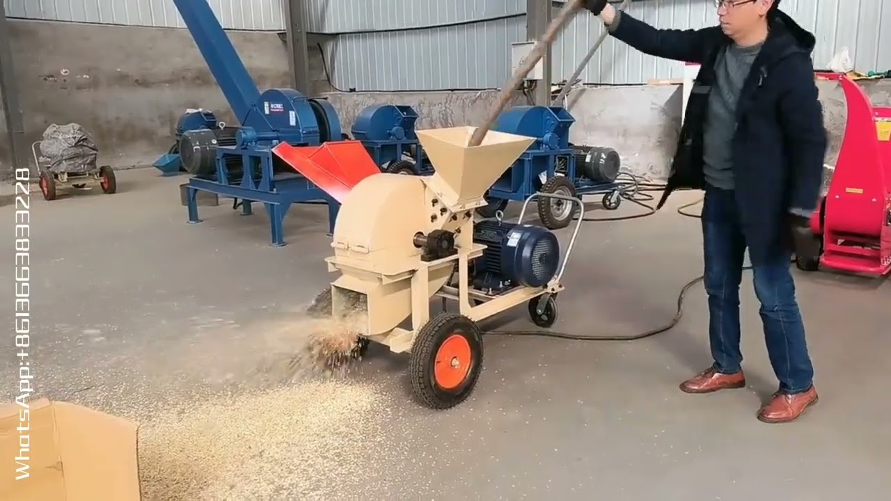 Drobilica za drvo i biomasu - Drobilica mlin za drvo - Hexi Machine