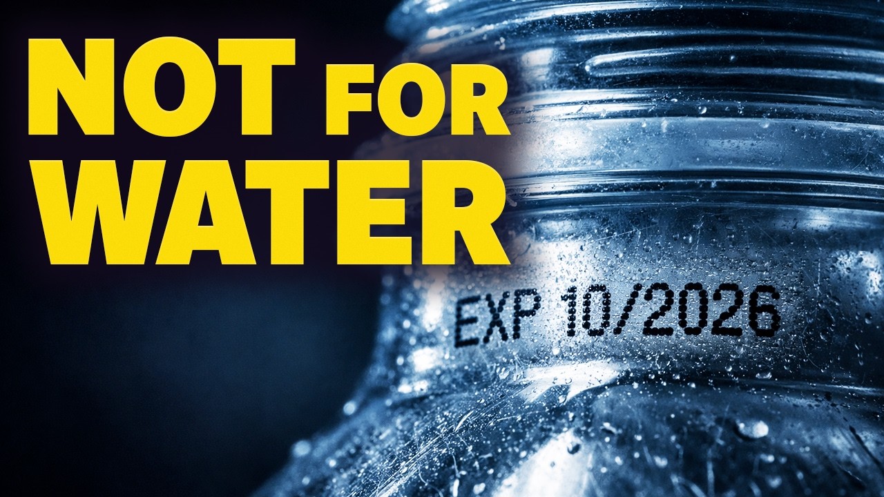 Water Doesn’t Expire. The Plastic Does.