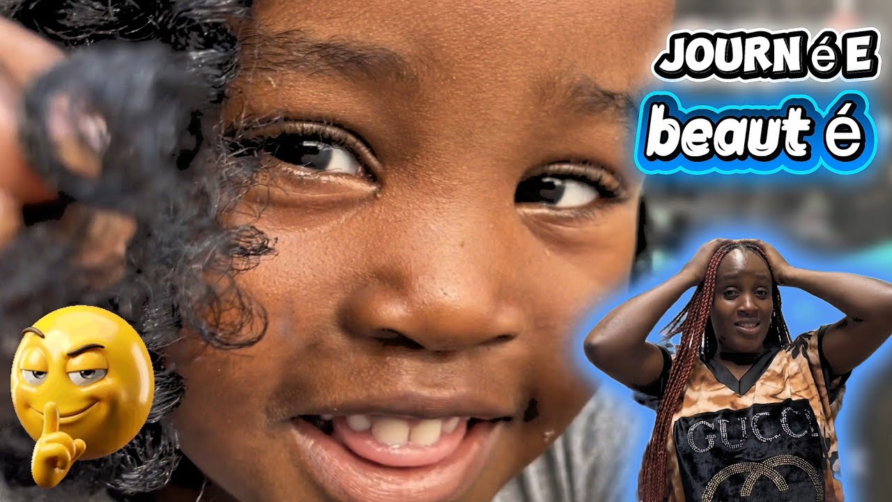 💇‍♀️mise en beauté de Andréa et sa maman 🥰joyeux noël la famille 🎄