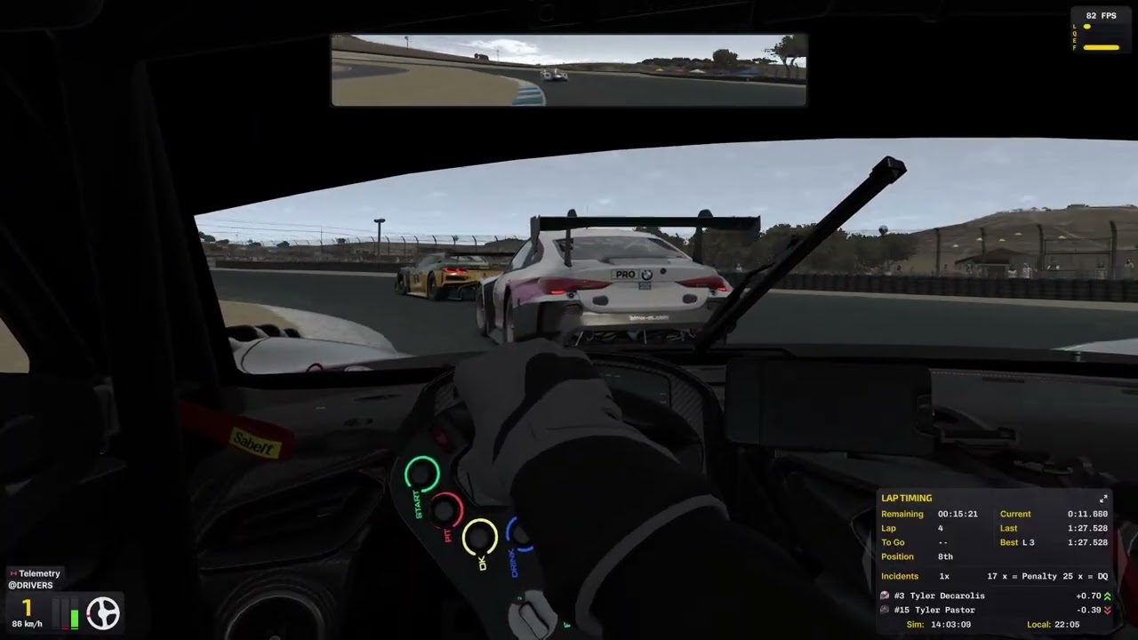 Laguna Seca -  Ferrari GT3