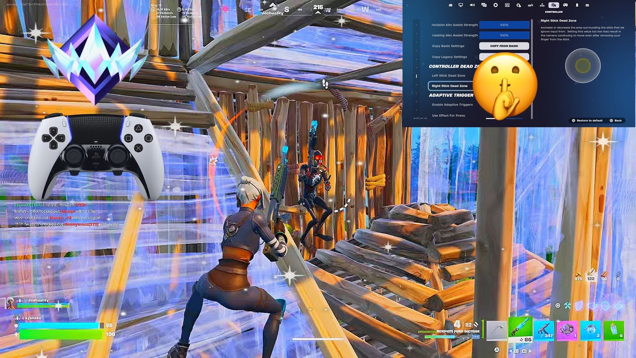 *NEW* BEST Controller Settings For Fortnite Chapter 7 Season 1! (PS5/XBOX/PS4/PC)