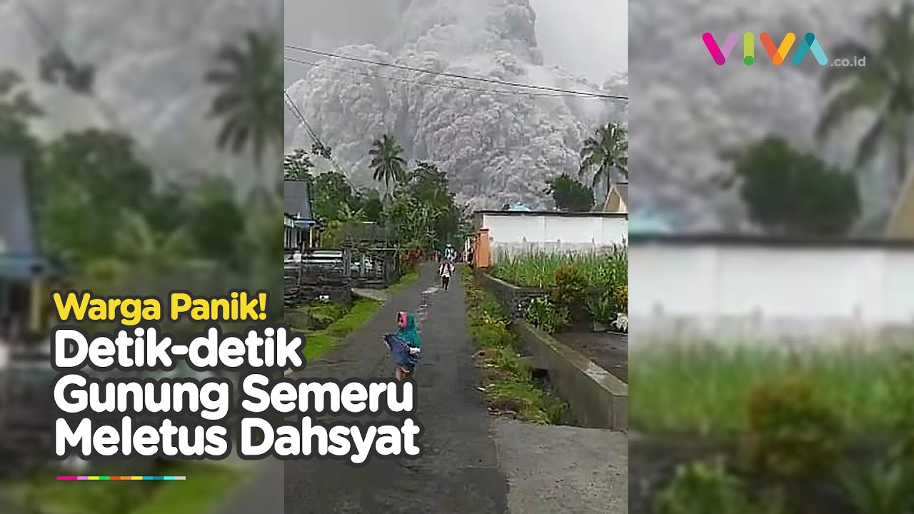 Breaking News: Gunung Semeru Erupsi Dahsyat