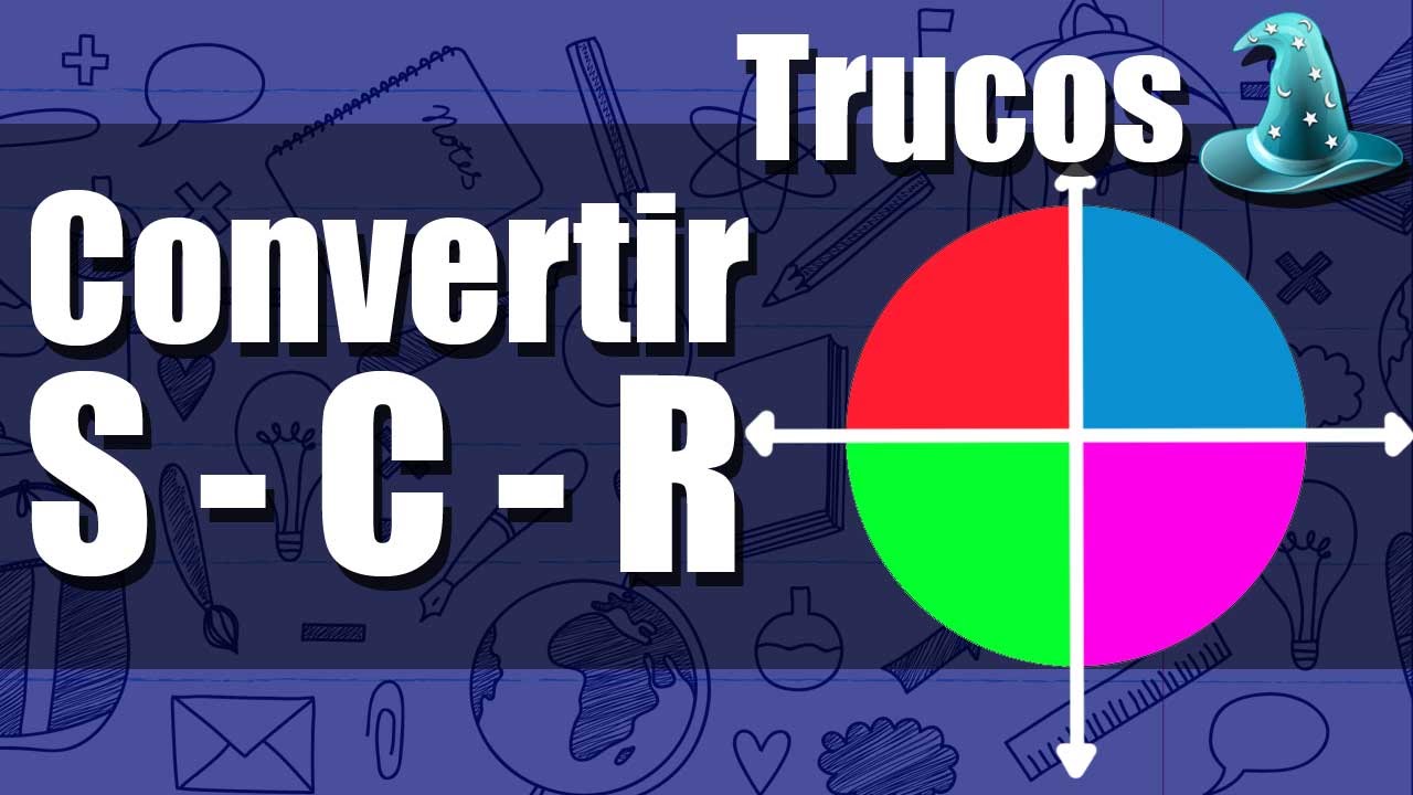 Convertir Grados a Radianes, Centesimales, Sexagesimales |Truco|