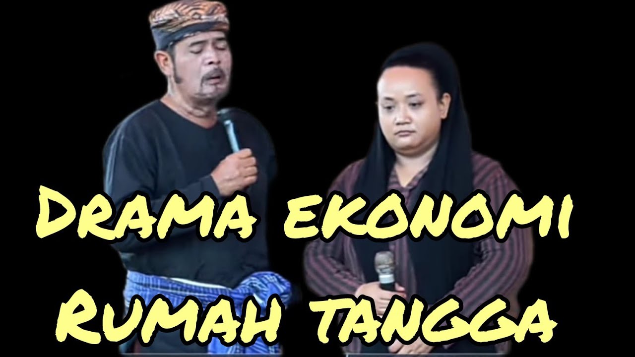 Drama ekonomi rumah tangga, Raden kodok vs titin, sandiwara lingga buana 