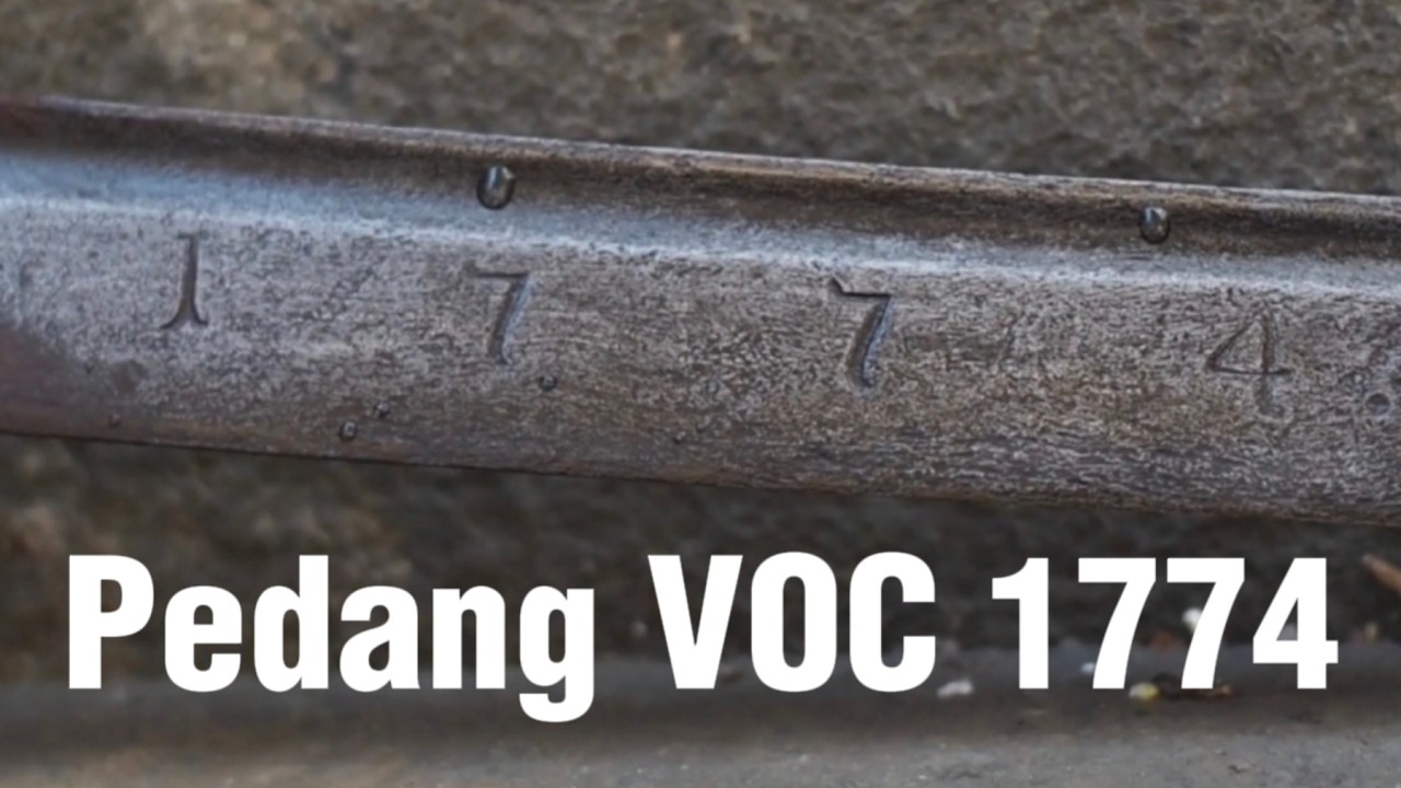 PEDANG LANGKA PENINGGALAN VOC TAHUN 1774